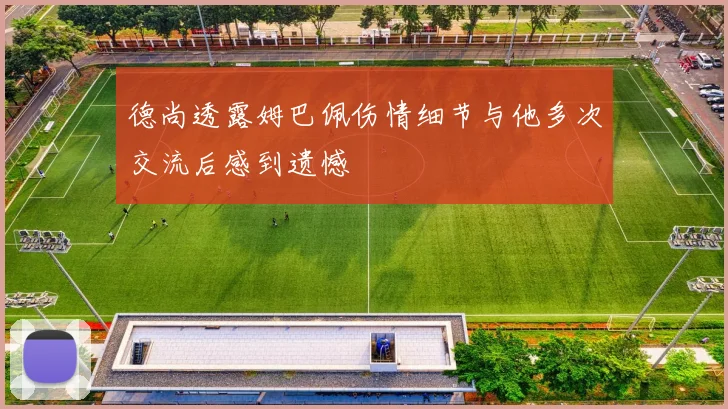 德尚透露姆巴佩伤情细节与他多次交流后感到遗憾