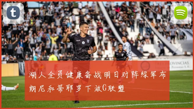 湖人全员健康备战明日对阵绿军布朗尼和蒂耶罗下放G联盟